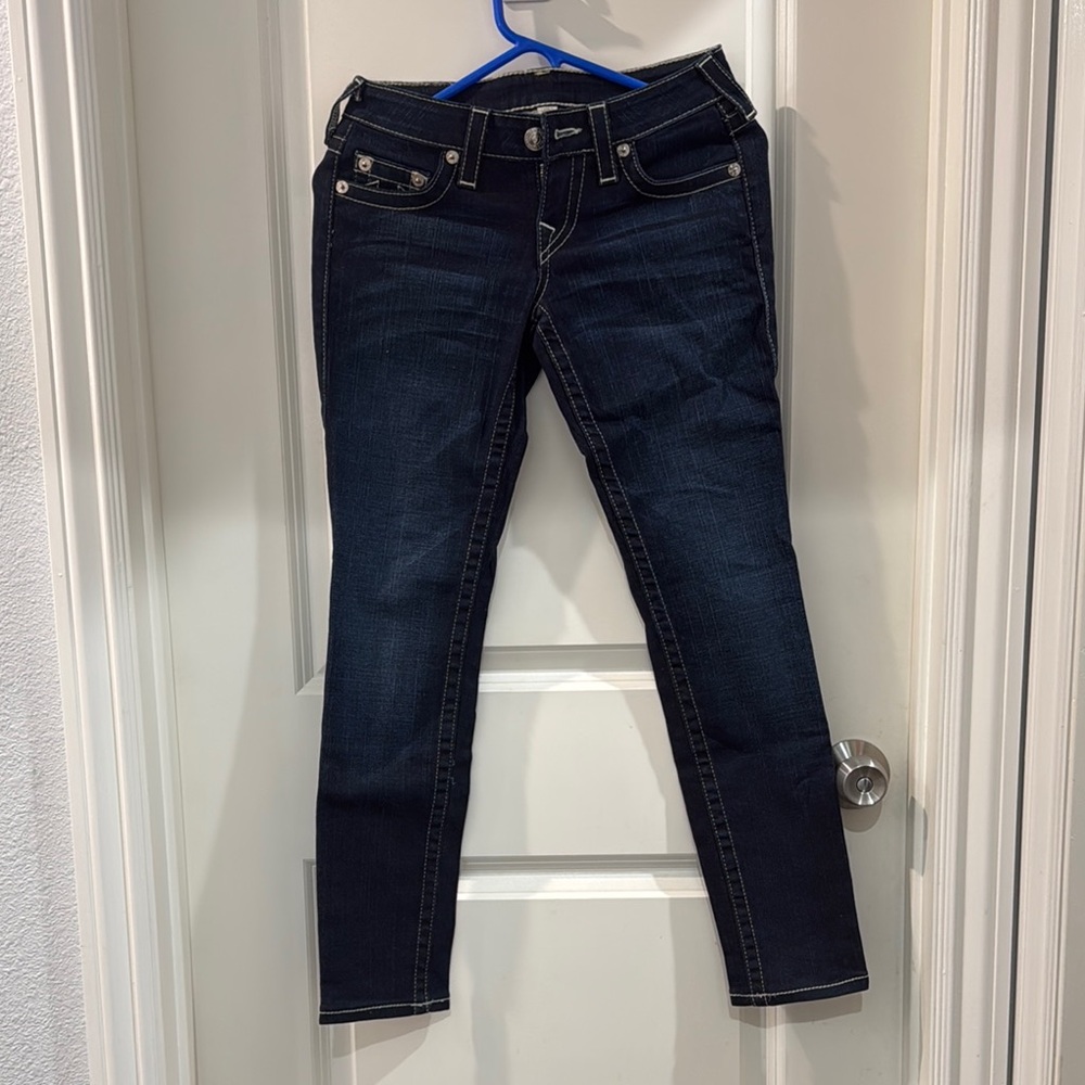 True Religion Dark Blue Women's Jeans - Size 25